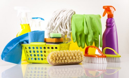 After builders cleaning equipment ready for a Twickenham property