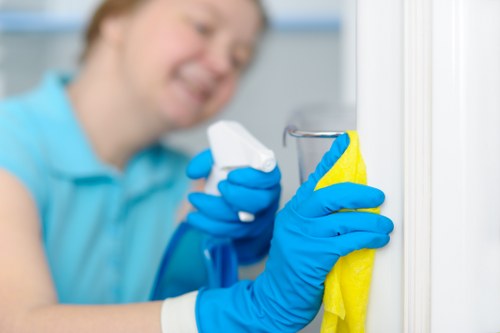 Professional deep cleaning in a Twickenham residential property
