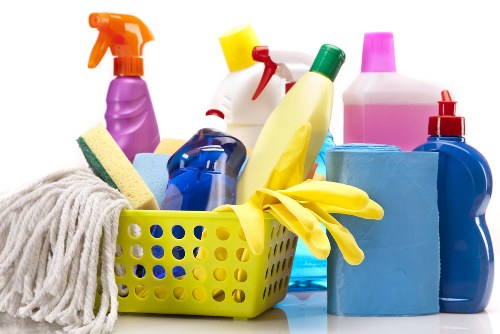 Kitchen and bathroom domestic cleaning in a Twickenham property