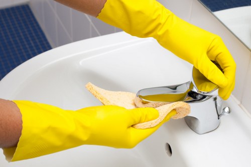 Careful stain treatment on upholstery and fabric furnishings